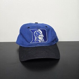 Vintage‎ Duke Blue Devils Hat Cap Mens Snap Back NCAA Basketball Football 90s